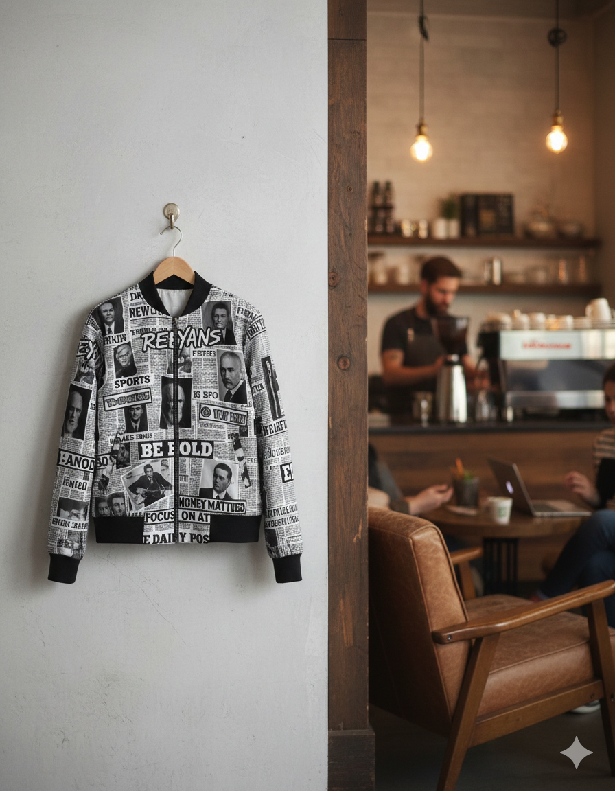 No Signal - Unisex AOP Bomber Jacket